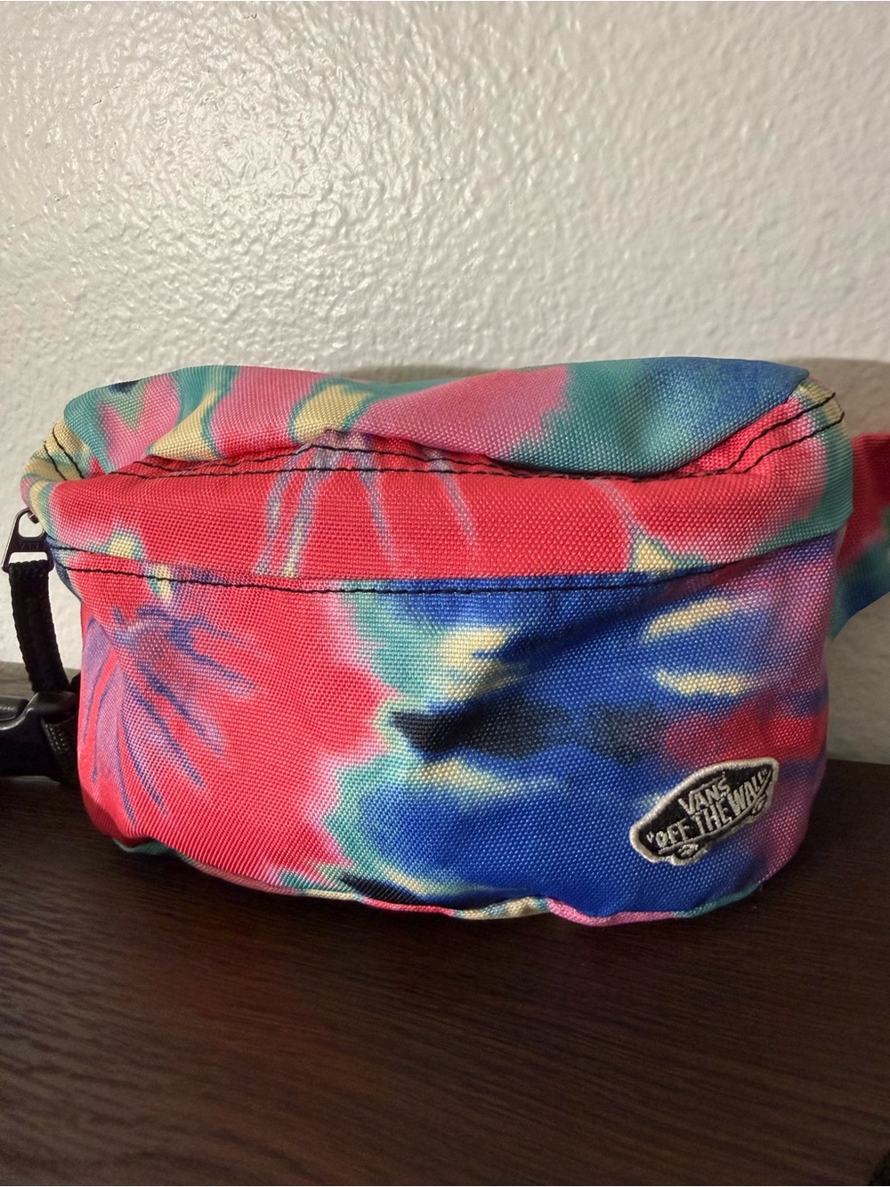 Vans Tie Dye Unisex Fanny Pack Pink Blue Teal